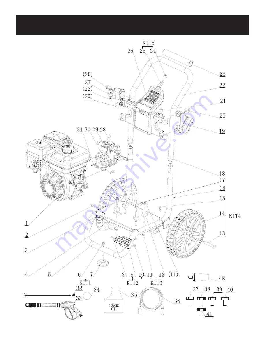 DUROMAX XP3100PW Скачать руководство пользователя страница 8