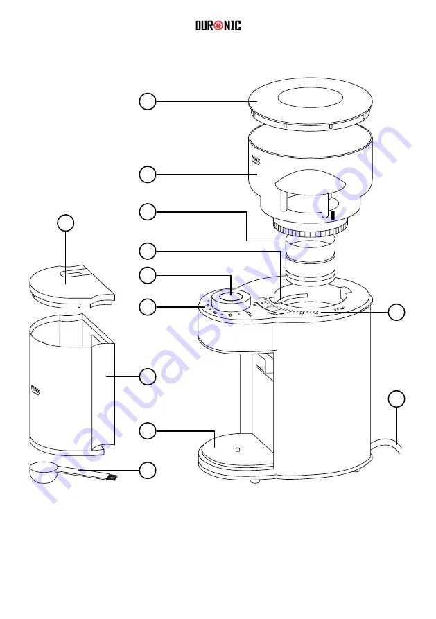 Duronic BG200 Скачать руководство пользователя страница 18