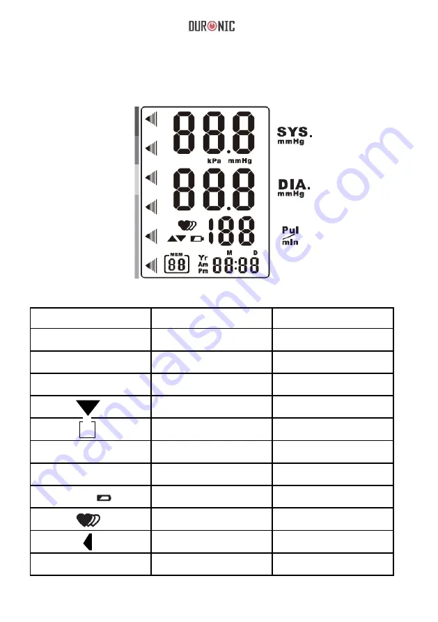 Duronic BPM080 Manual Download Page 58