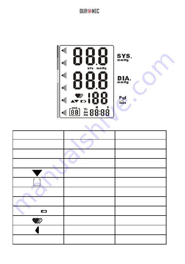 Duronic BPM080 Manual Download Page 105