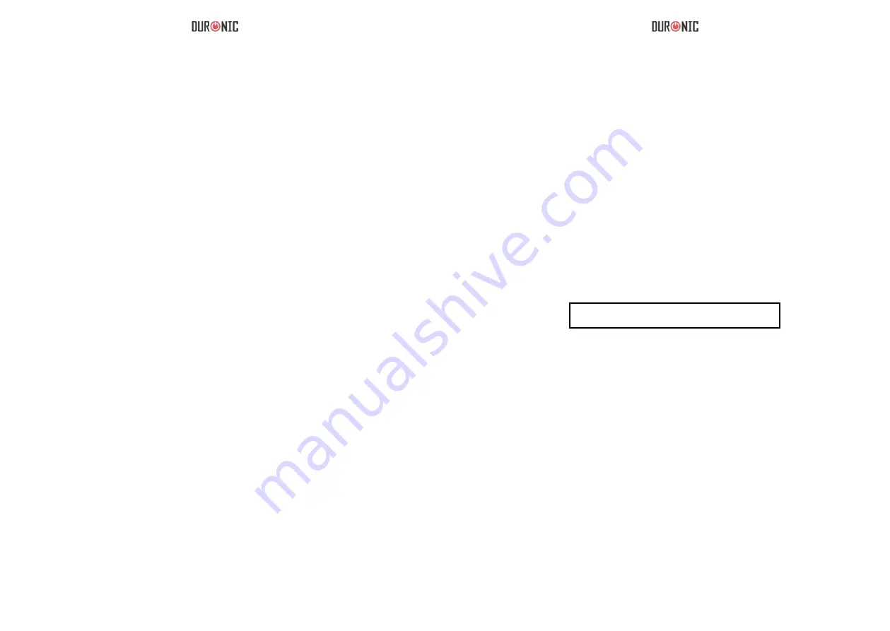 Duronic HM4 Manual Download Page 15