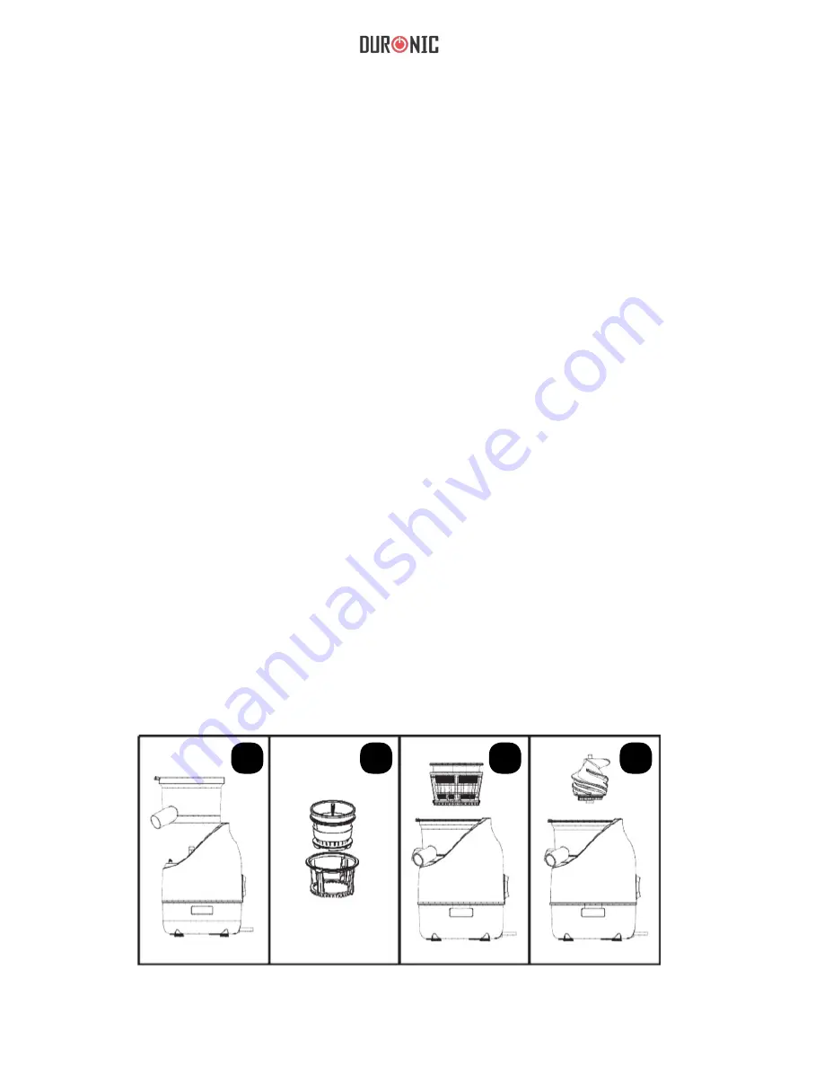 Duronic JE2 Instruction Manual Download Page 32