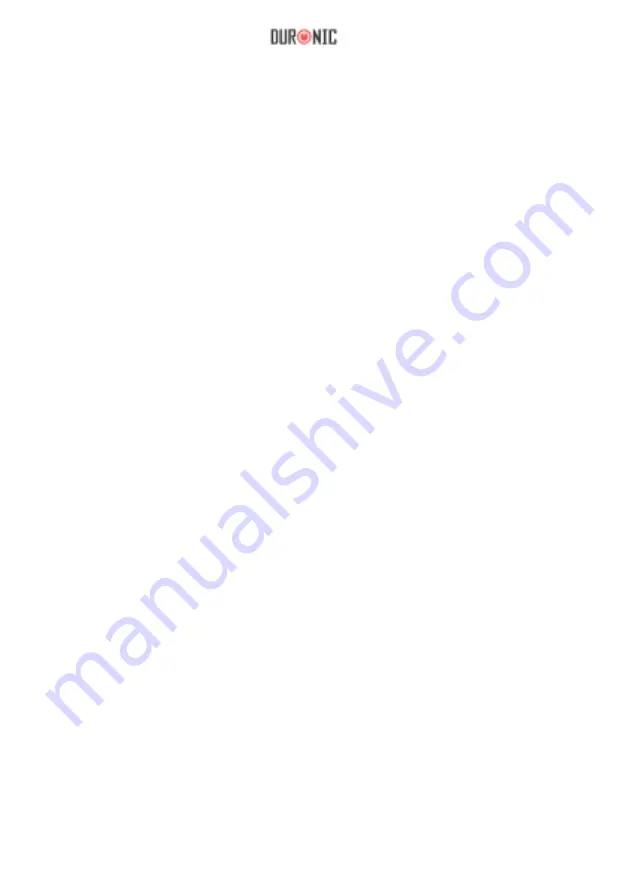 Duronic PM131 Operating Manual Download Page 10