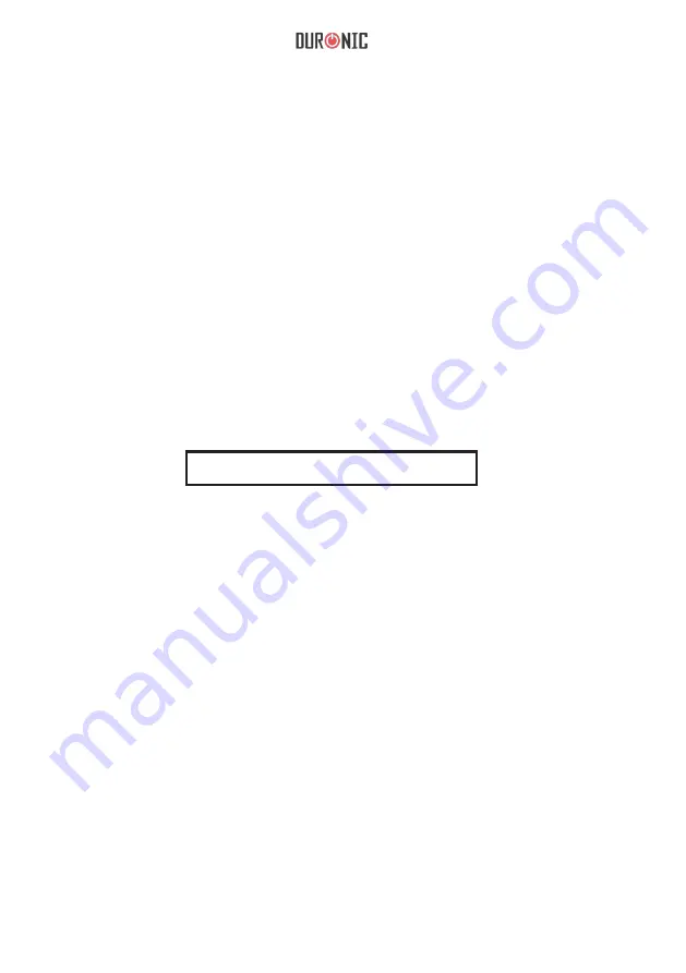 Duronic PS391 Manual Download Page 8