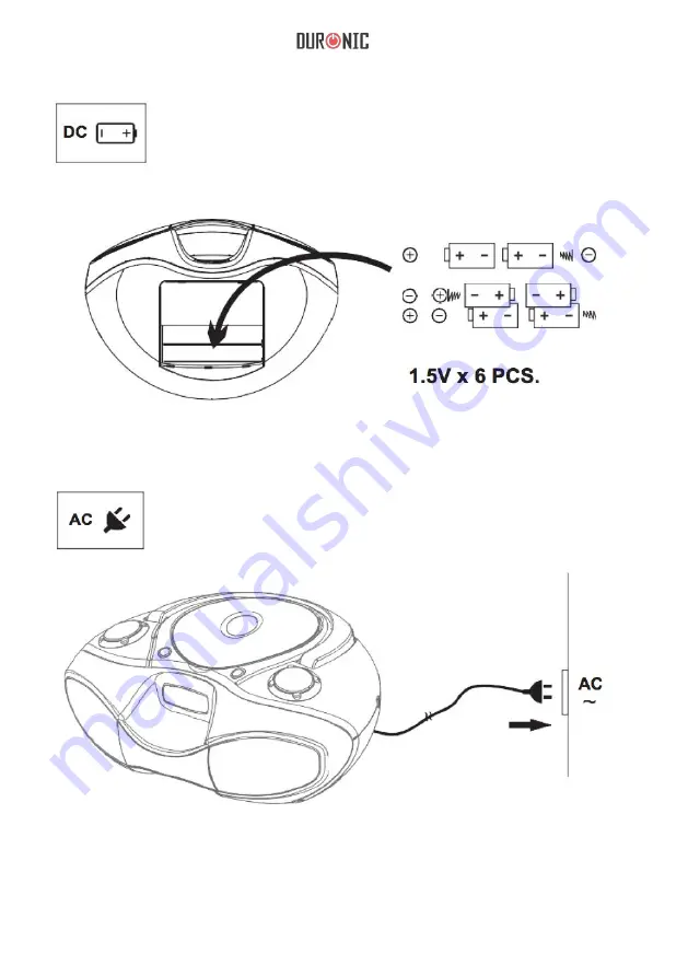 Duronic RCD6200 Скачать руководство пользователя страница 8