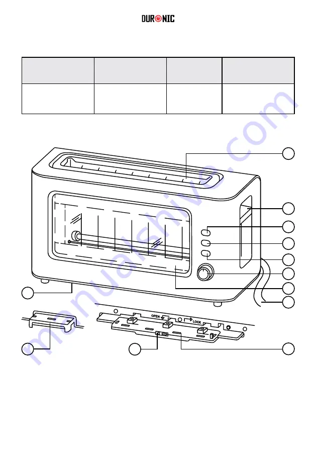 Duronic TB10 Скачать руководство пользователя страница 15