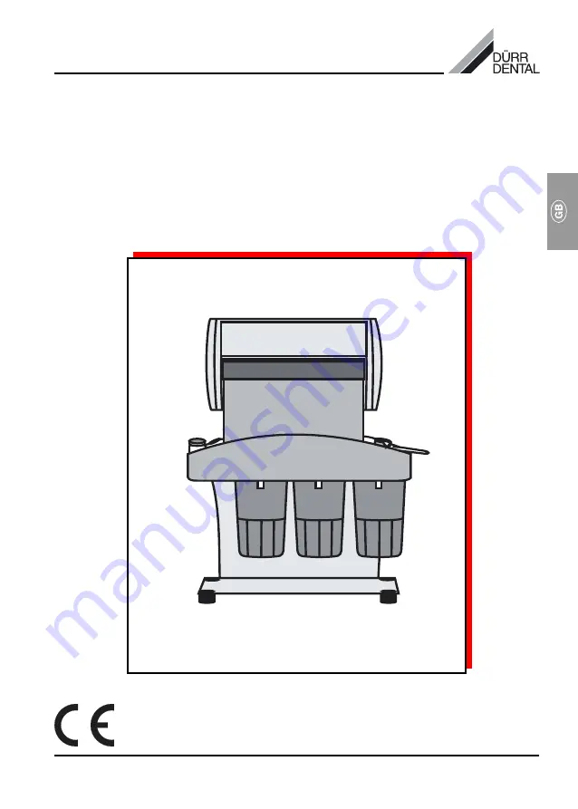 Durr Dental XR 04 Installation And Operating Instructions Manual Download Page 1