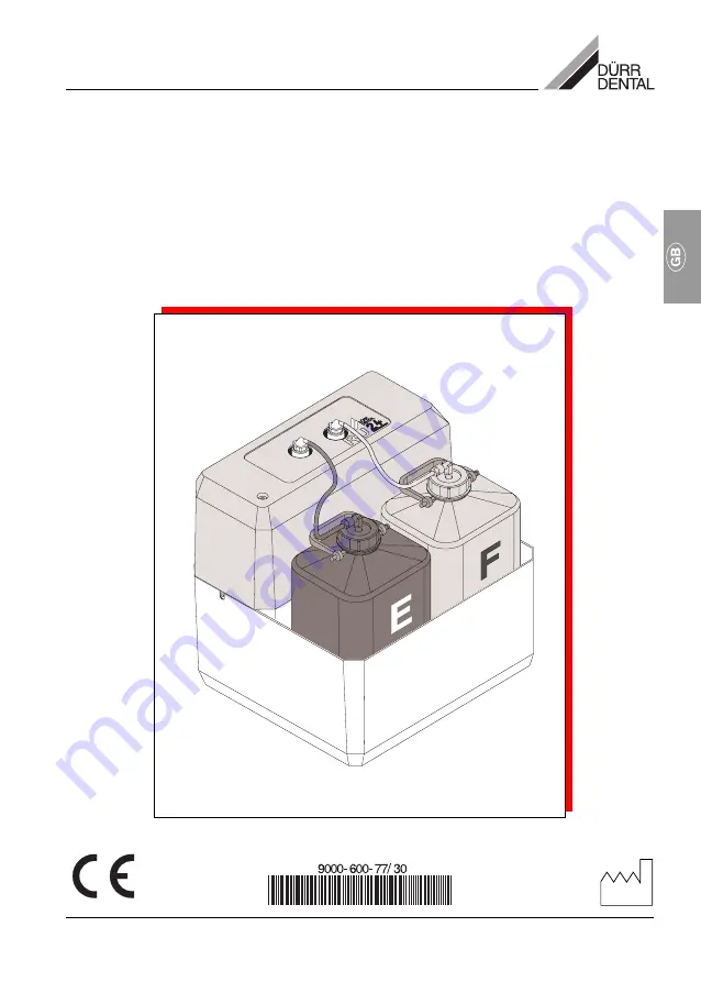 Durr Dental XR 24 Скачать руководство пользователя страница 1