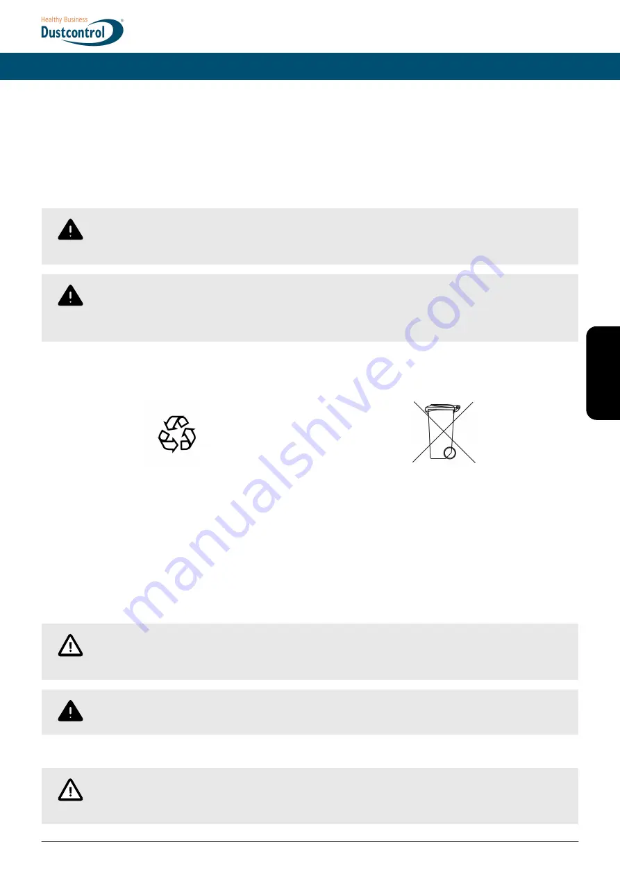 Dustcontrol 1059 Manual Download Page 21