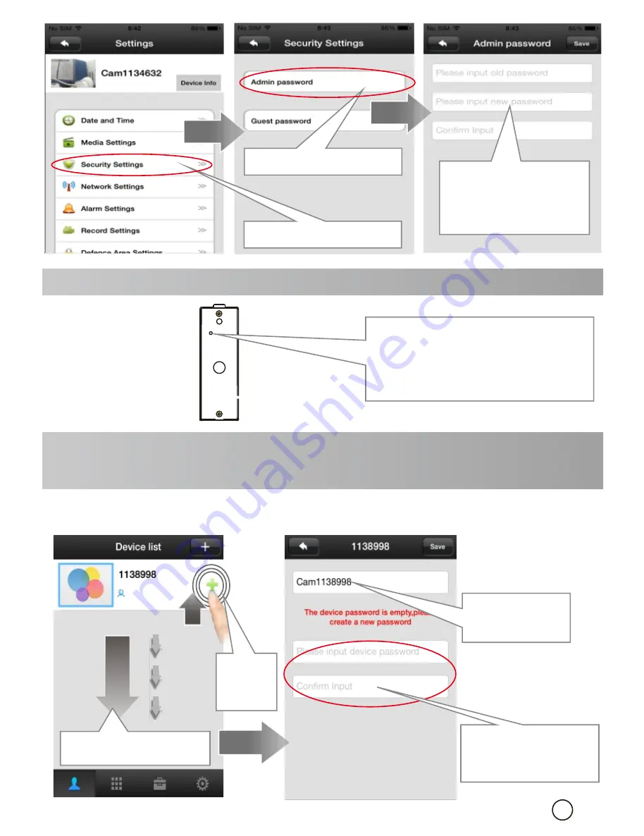 DVA 110DOOR Quick Manual Download Page 8