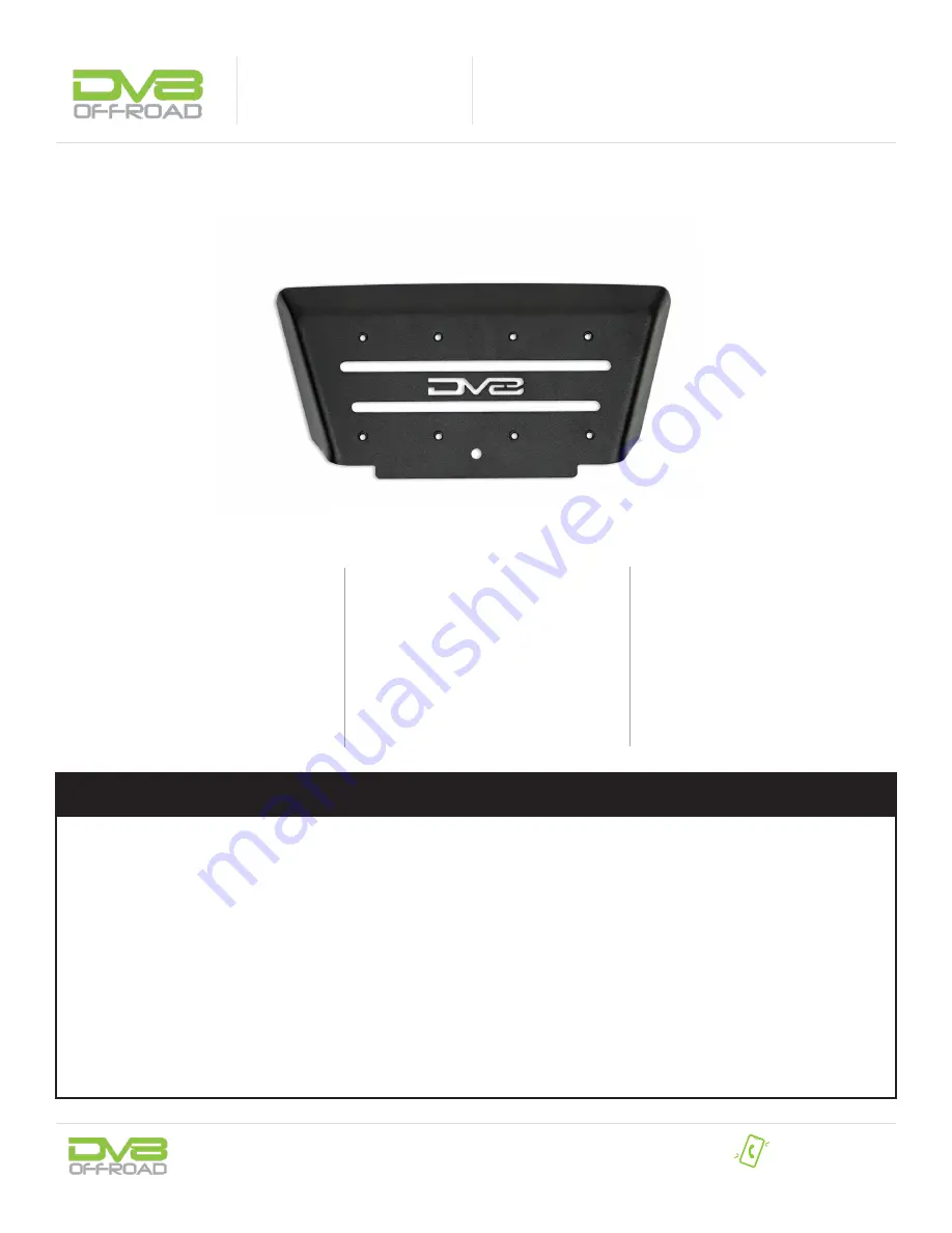 DVB DMBR-01 Installation Manual Download Page 1