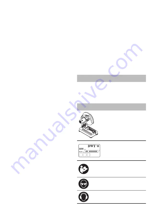 DWT SDS-2200 Original Instructions Manual Download Page 116