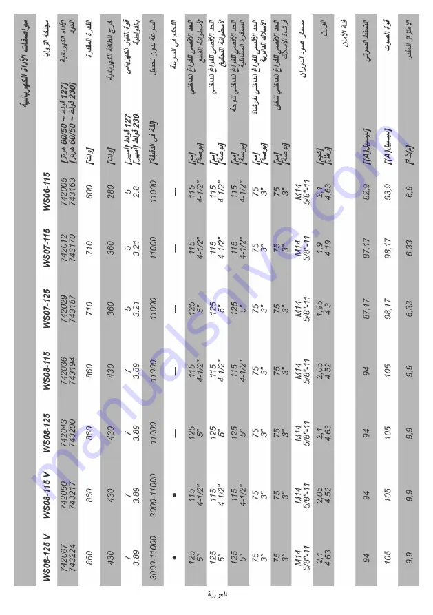 DWT WS06-115 Original Instructions Manual Download Page 38