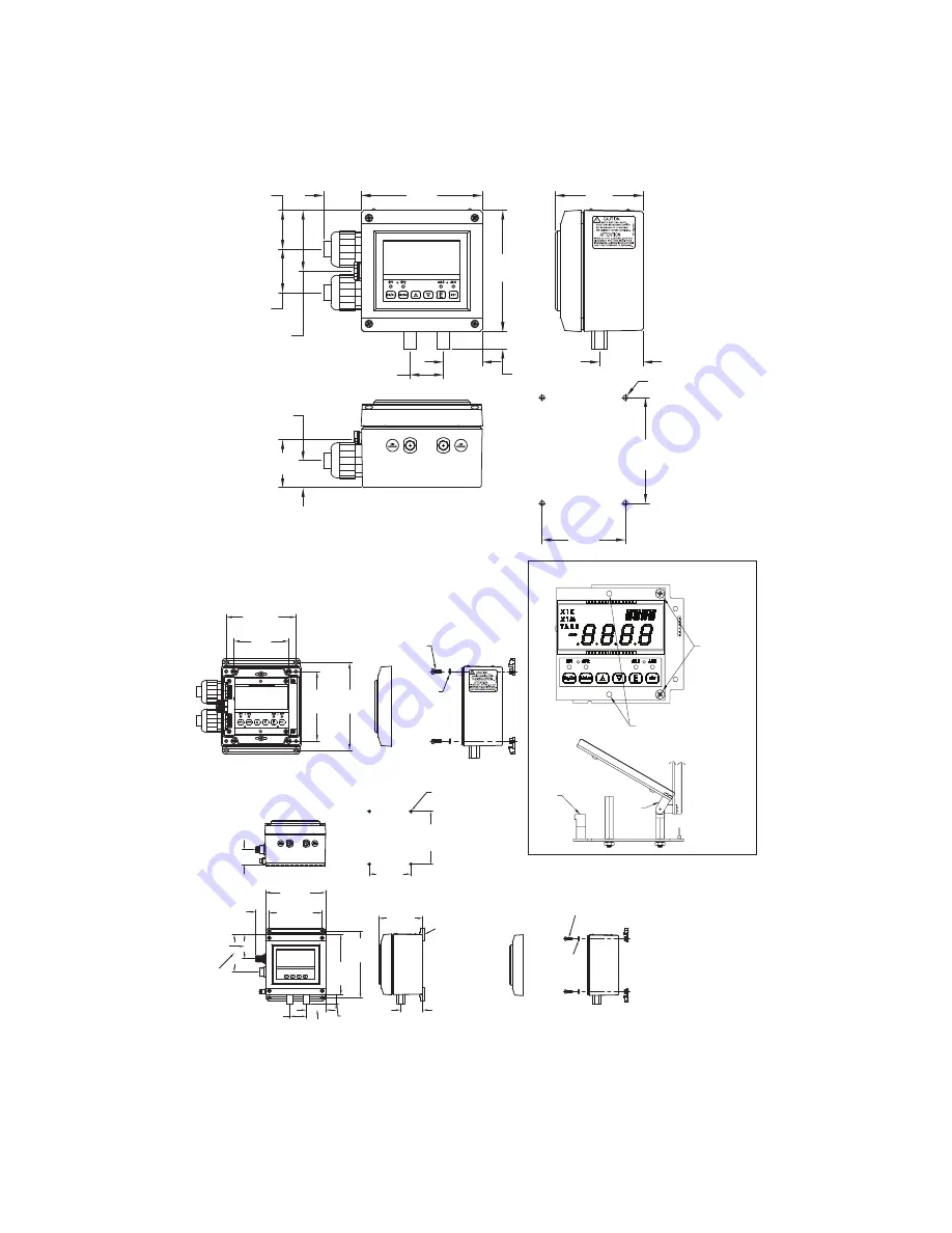 Dwyer Instruments DHII Digihelic II Series Скачать руководство пользователя страница 2