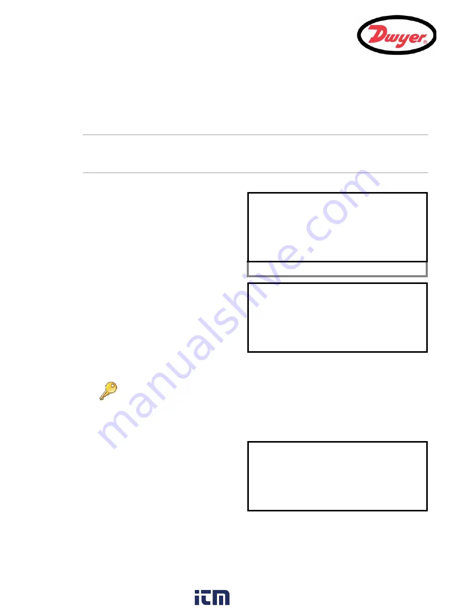 Dwyer Instruments UFC Series Installation And Operating Instructions Manual Download Page 31