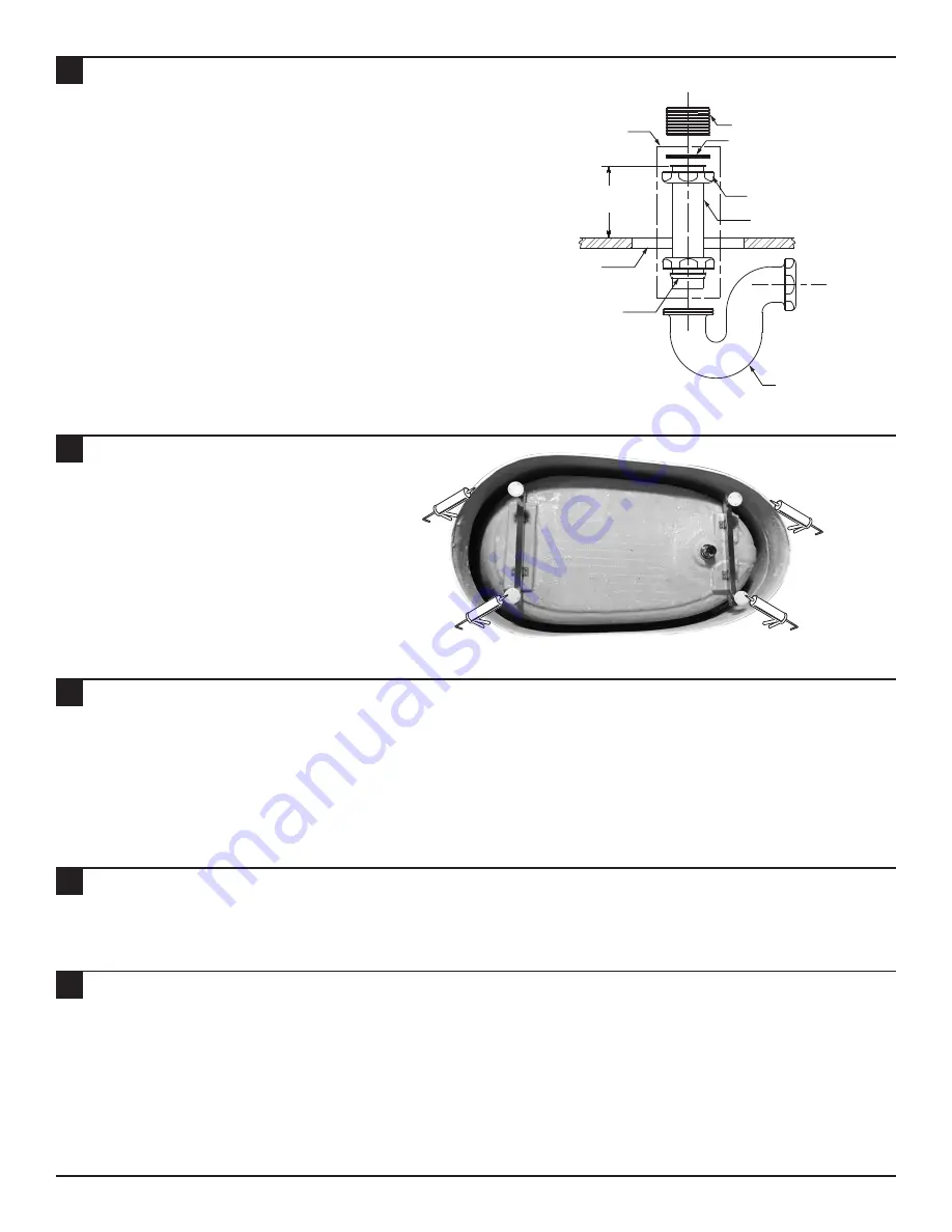 DXV OAK HILL D12025004.415 Installation Instructions Manual Download Page 7