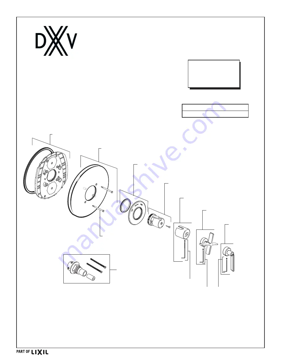 DXV Percy D35105514 Скачать руководство пользователя страница 4