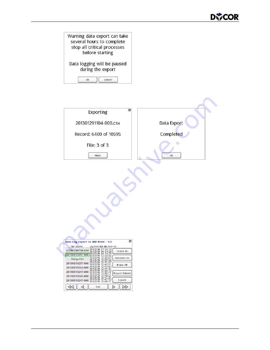 Dycor SmartVue Process Control Monitor Скачать руководство пользователя страница 110