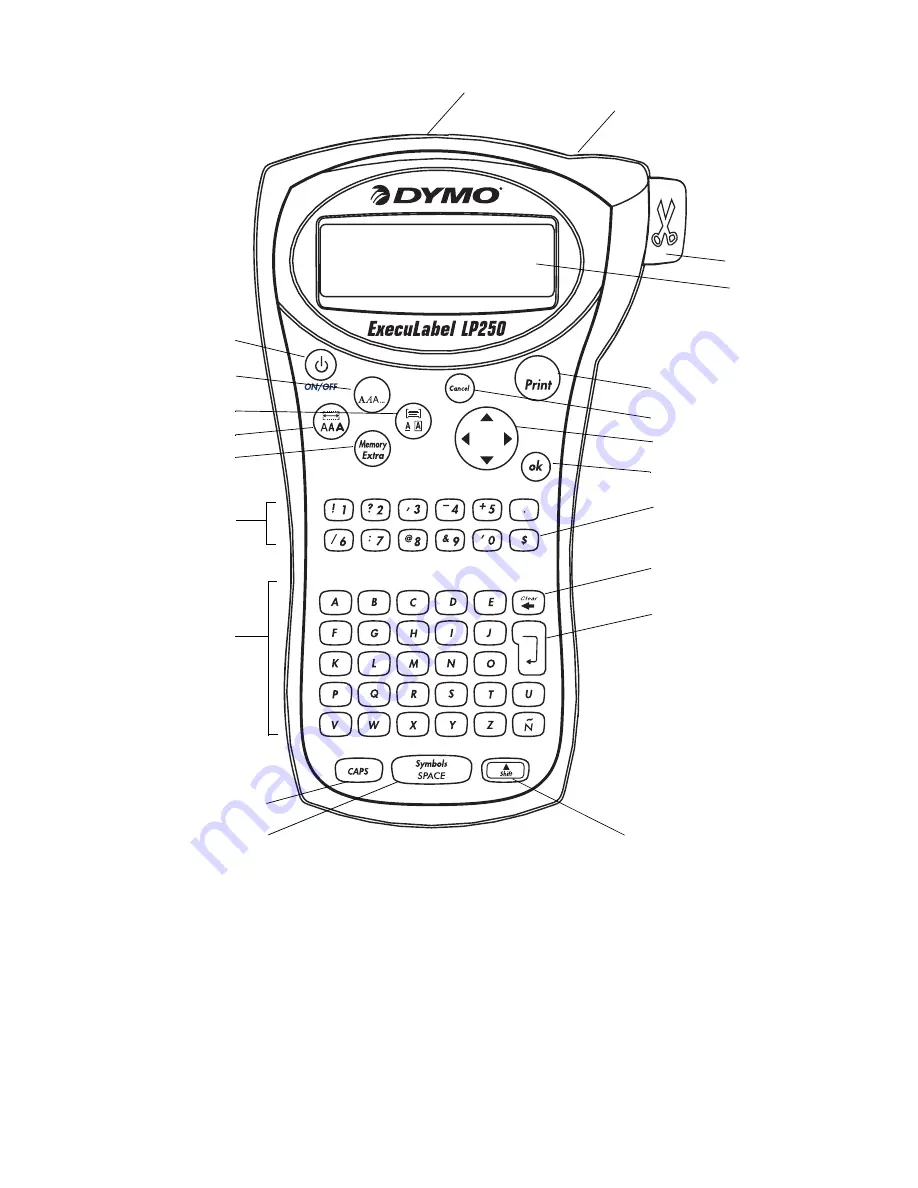 Dymo ExecuLabel LP250 User Manual Download Page 2