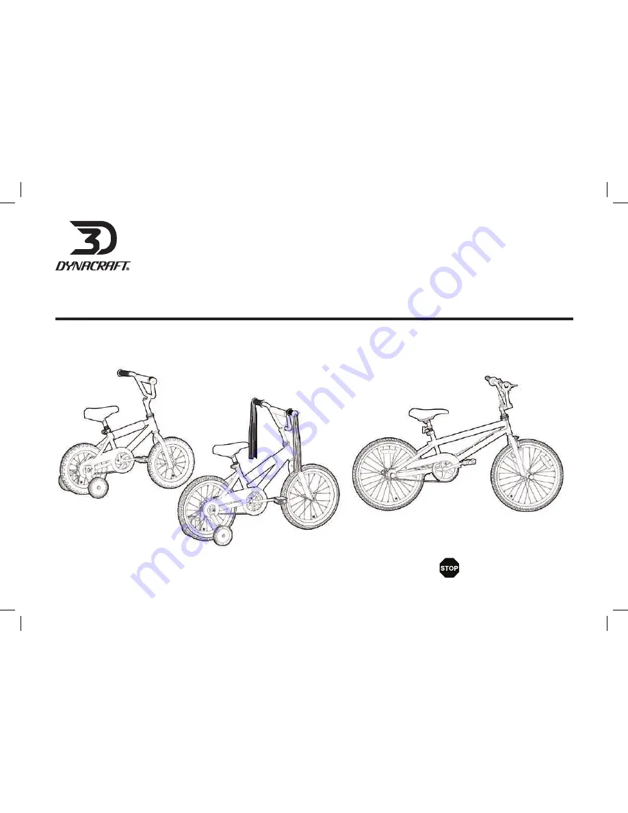 Dynacraft BMX Owner'S Manual Download Page 1