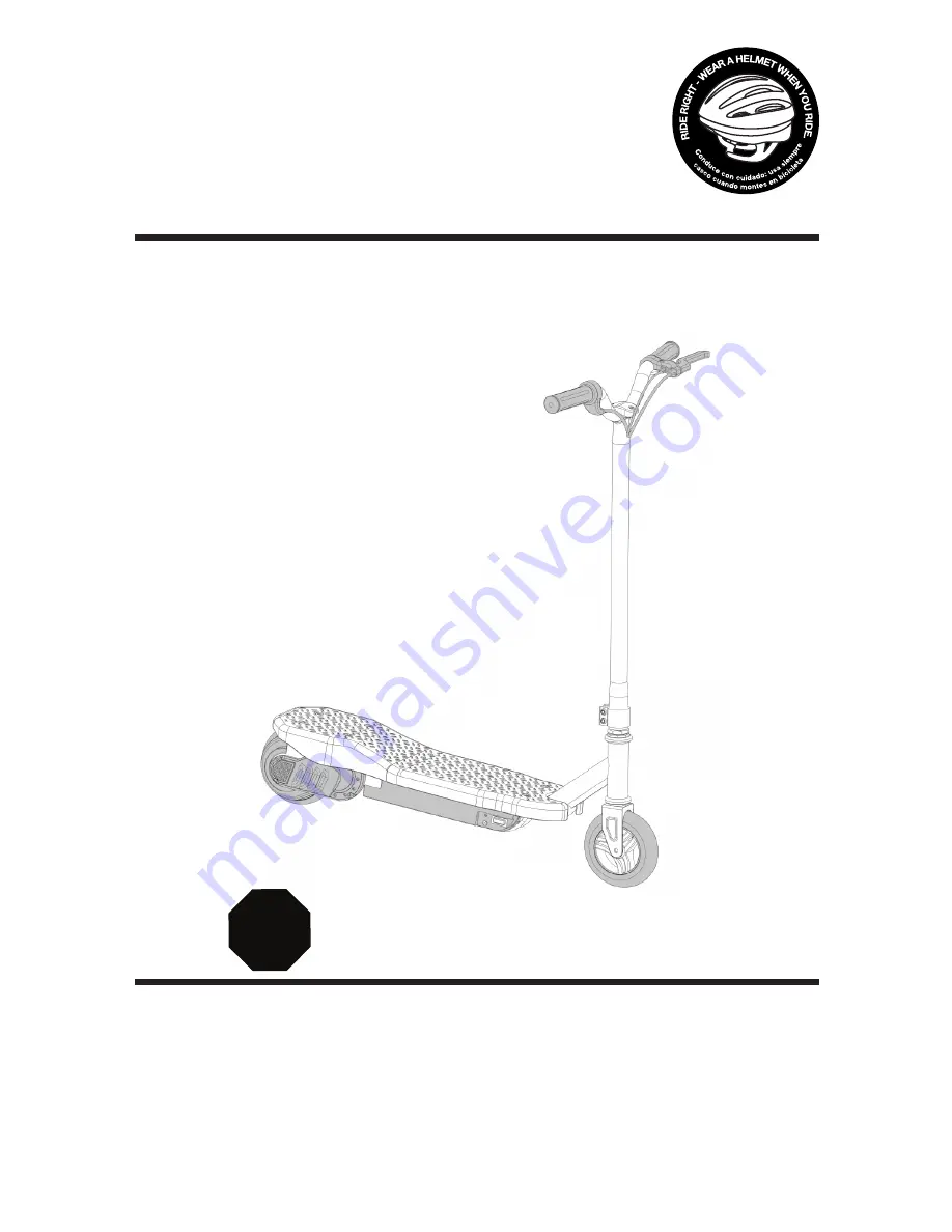 Dynacraft E-Scooter Owner'S Manual Download Page 1