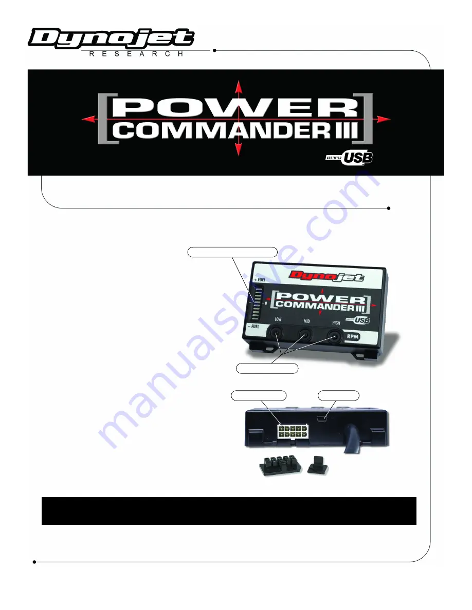 Dynajet Power Commander III Installation Instructions Download Page 1