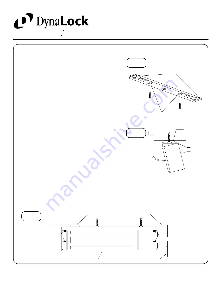 DynaLock 3101B Installation Instructions Manual Download Page 5