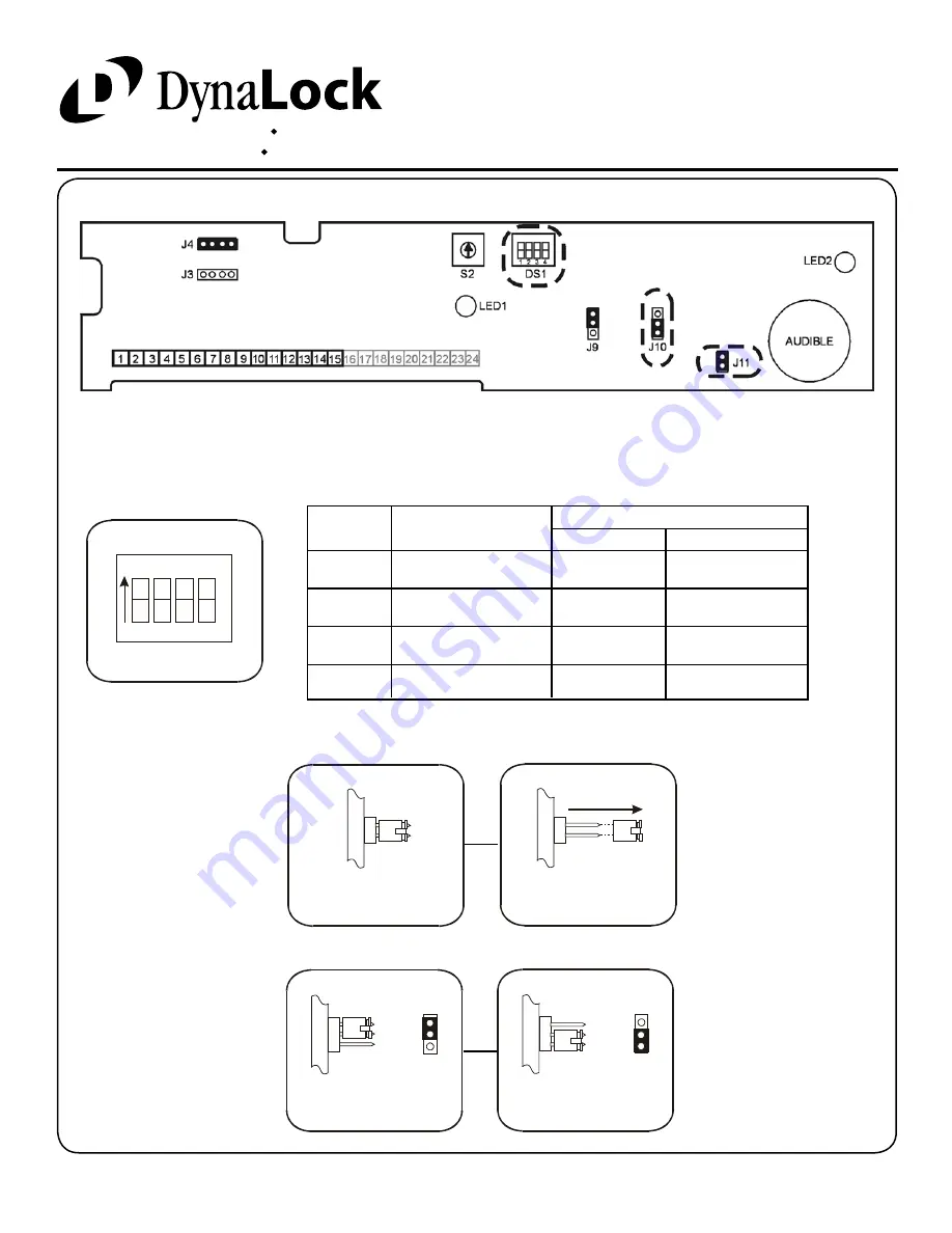 DynaLock 3101B Installation Instructions Manual Download Page 10