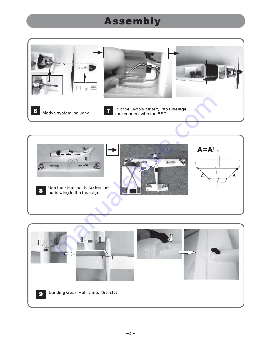 Dynam iCanFly DY8926 Instruction Manual Download Page 5