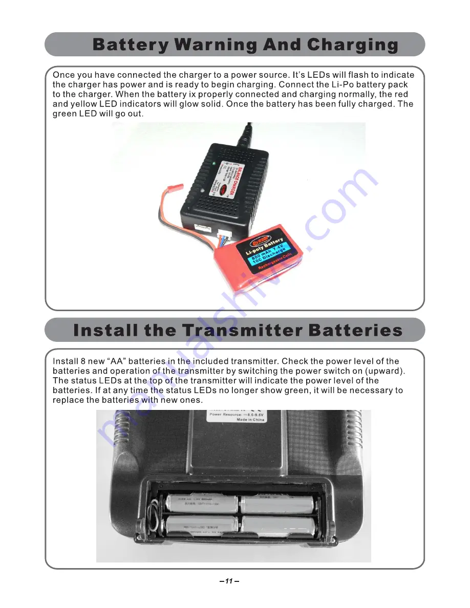 Dynam iCanFly DY8926 Instruction Manual Download Page 11