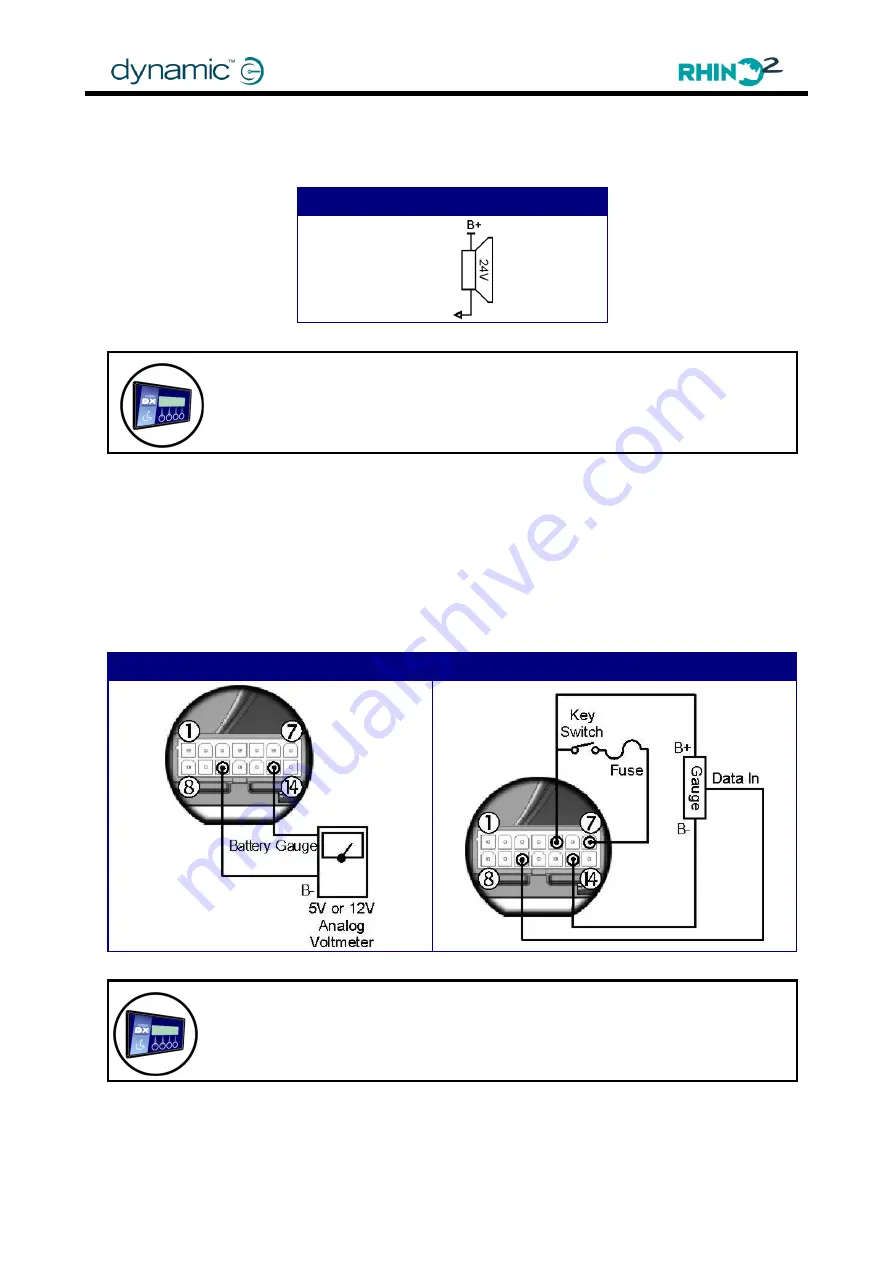 Dynamic DS120 Installation Manual Download Page 42