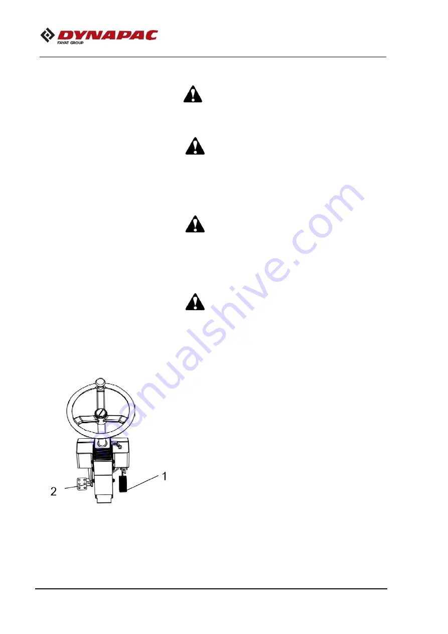 Dynapac CP2100 Instruction Manual Download Page 54