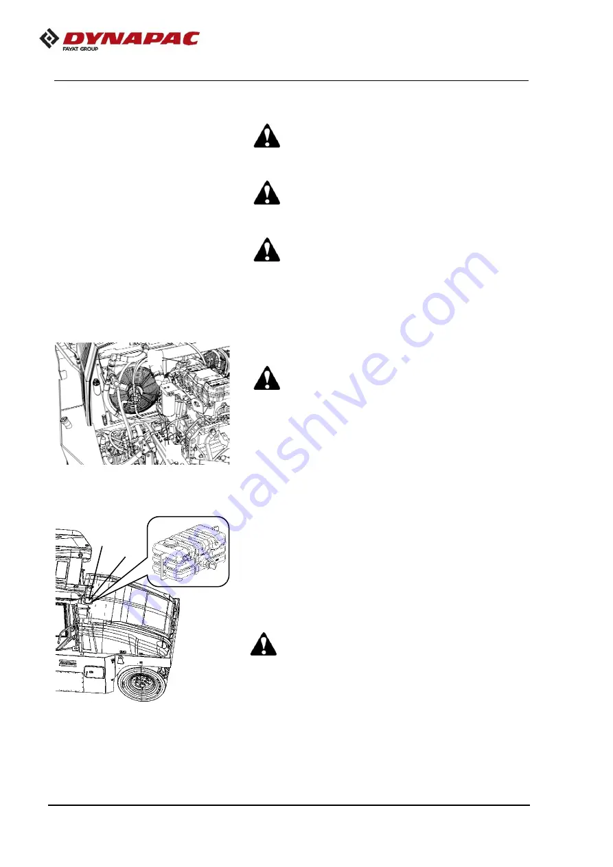 Dynapac CP2100 Instruction Manual Download Page 78