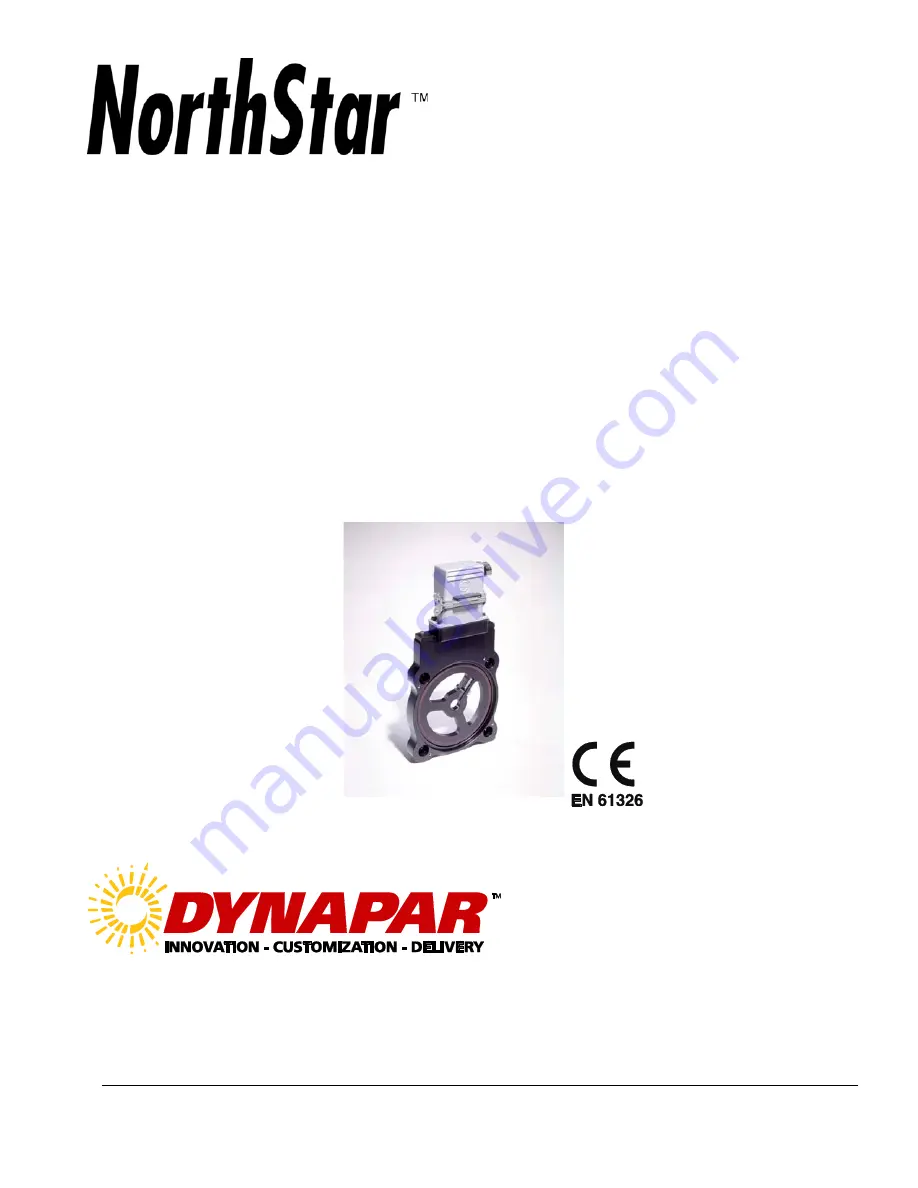 DYNAPAR NorthStar SLIM Tach SL56 Скачать руководство пользователя страница 1