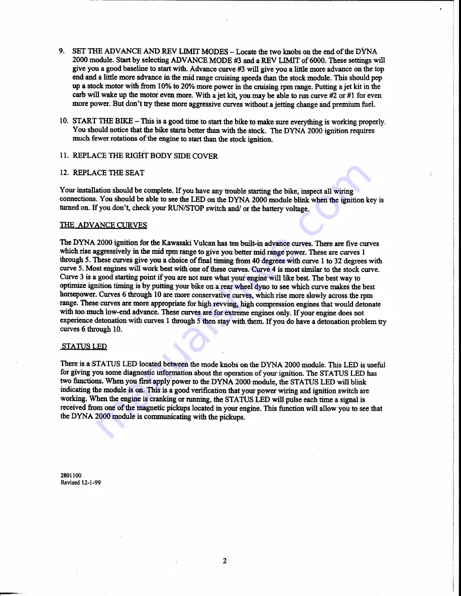 DYNATEK DDK2-10 Installation Instructions Download Page 2