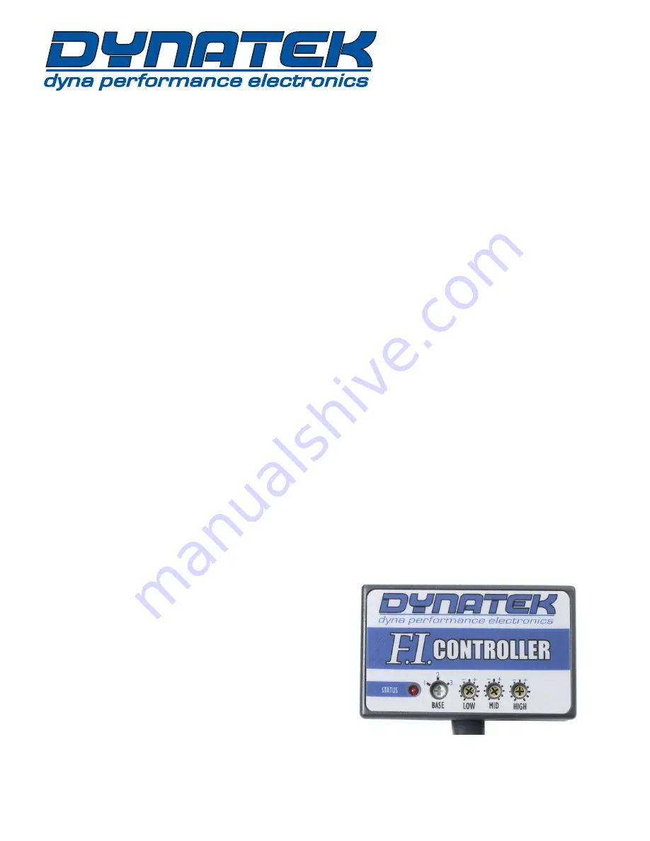 DYNATEK DFCH-3 User Manual Download Page 4