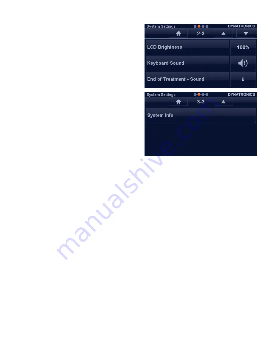 Dynatronics DYNATRON SmarTRAC Operator'S Manual Download Page 22