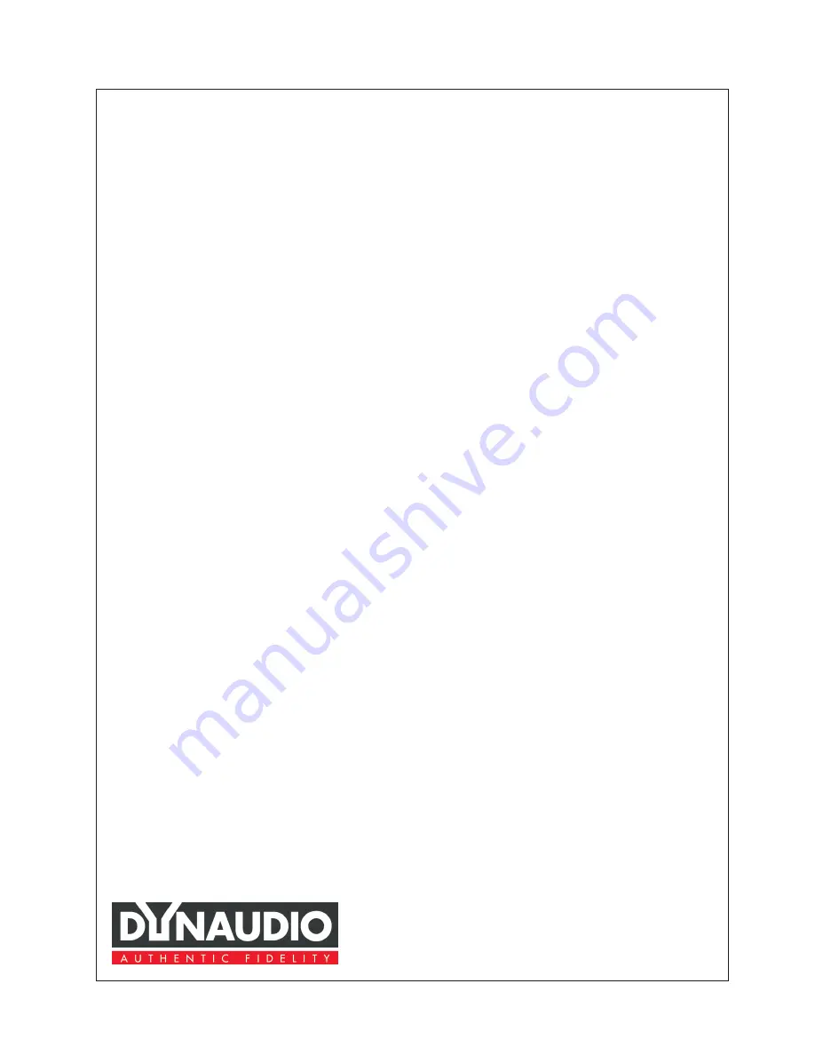 Dynaudio IP 24 Instruction Manual Download Page 2