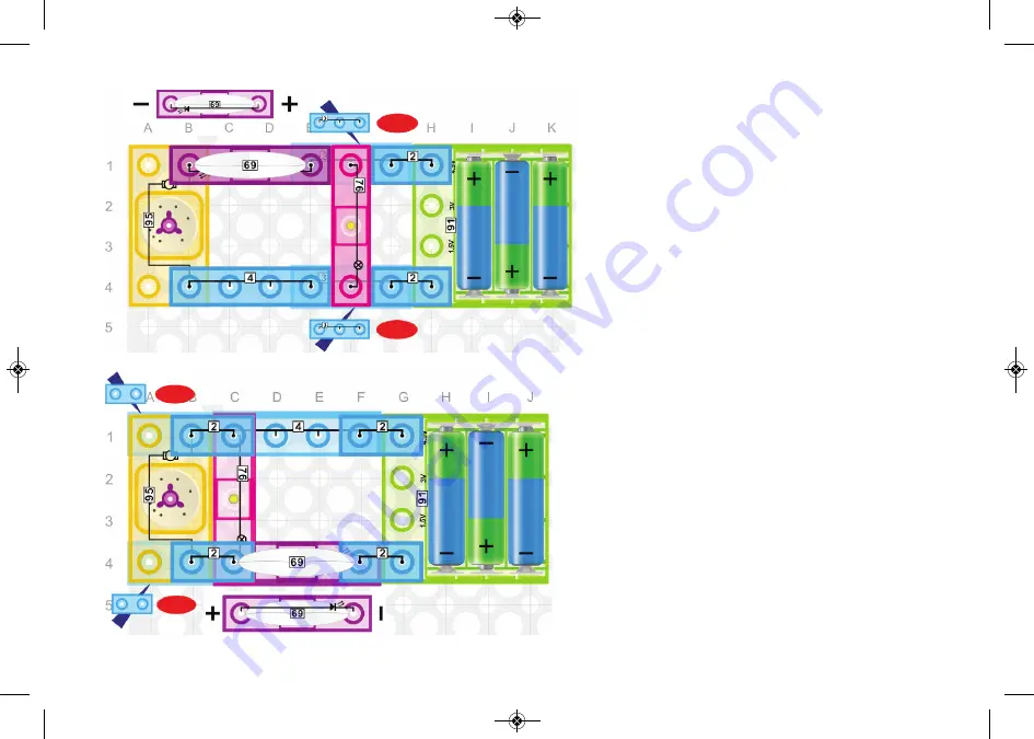 E-BLOX CIRCUIT BUILDER 115 Instruction Manual Download Page 27