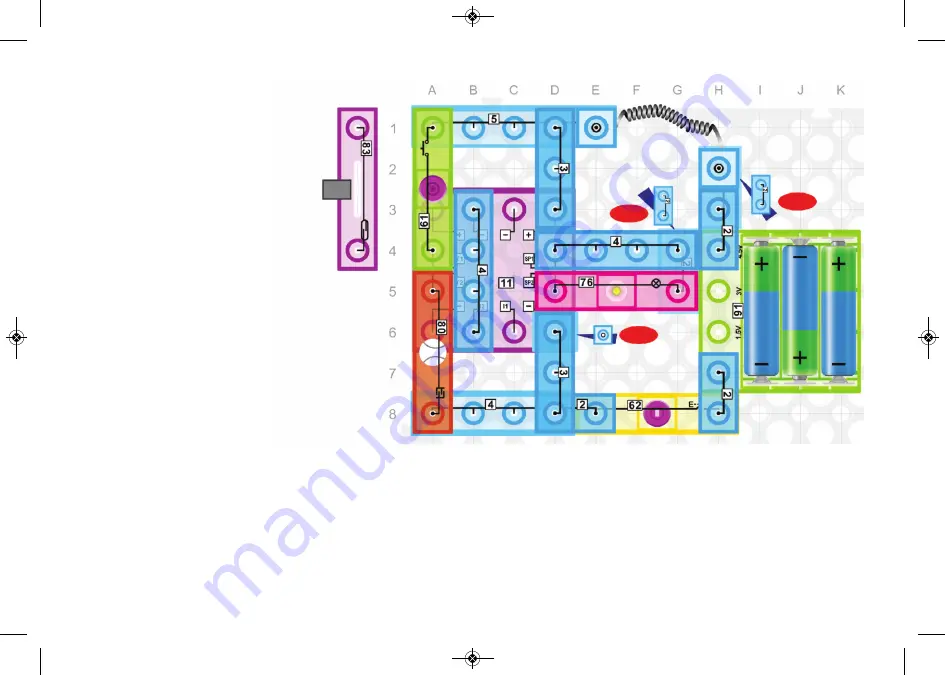 E-BLOX CIRCUIT BUILDER 115 Instruction Manual Download Page 59