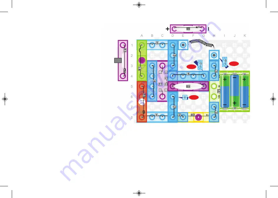 E-BLOX CIRCUIT BUILDER 115 Instruction Manual Download Page 62