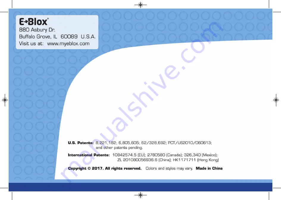 E-BLOX CIRCUIT BUILDER 115 Instruction Manual Download Page 68