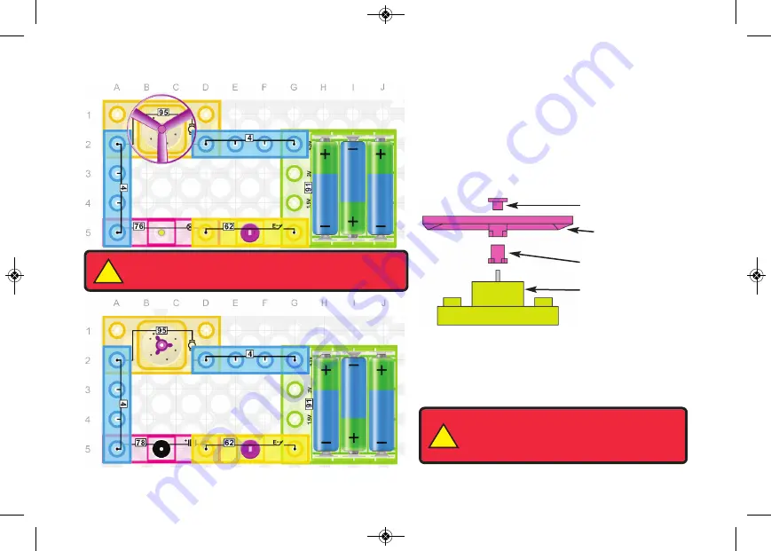 E-BLOX STEM CIRCUIT BUILDER 59 Instruction Manual Download Page 31