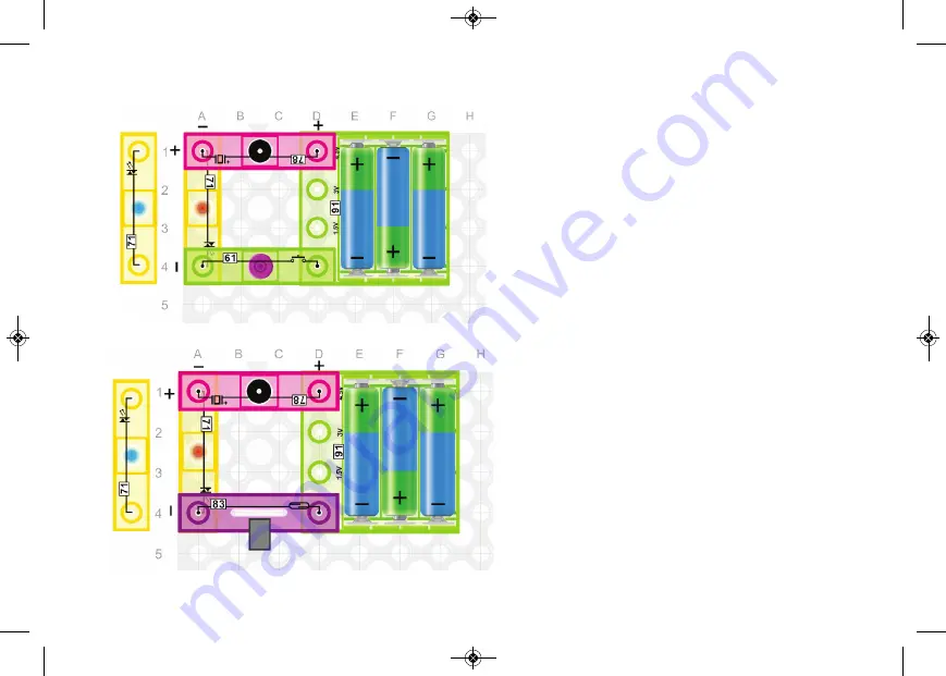 E-BLOX STEM CIRCUIT BUILDER 59 Instruction Manual Download Page 38