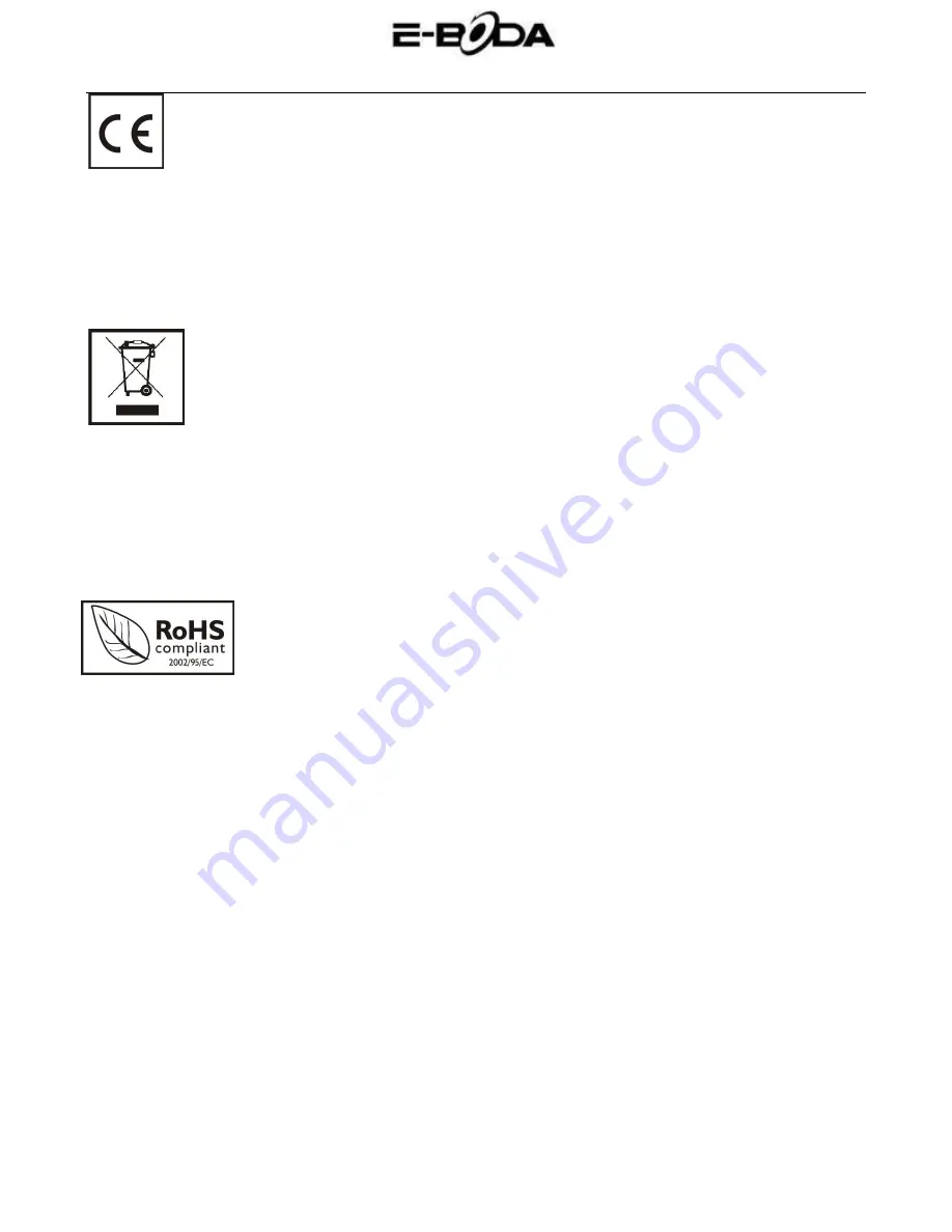 E-Boda Intelligence i200 User Manual Download Page 16