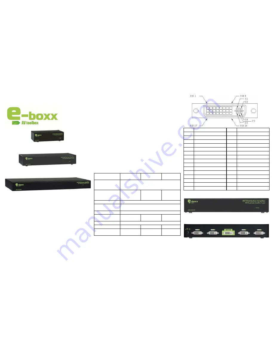 e-boxx EBD-DS912F Скачать руководство пользователя страница 1