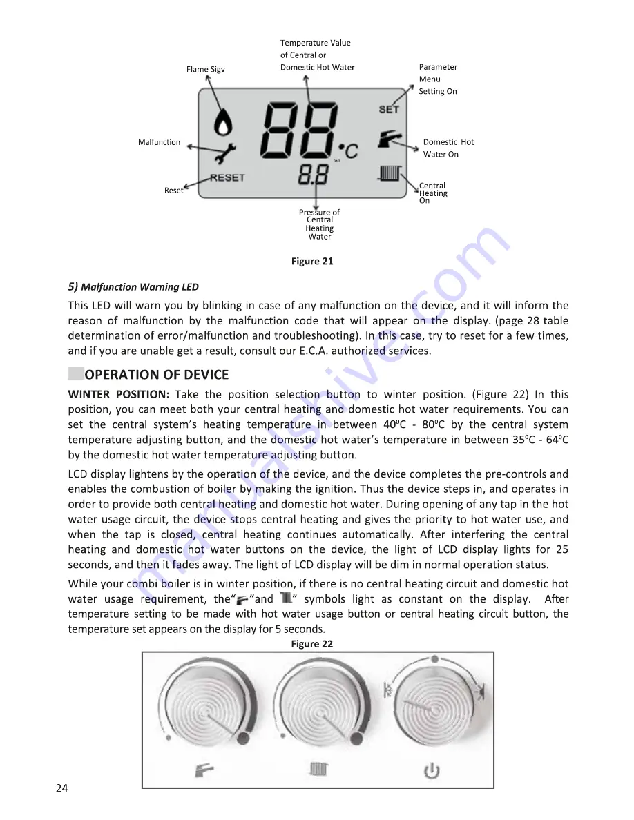 E.C.A. Proteus Plus Blue 24 kW Installation And Operating Instructions Manual Download Page 26