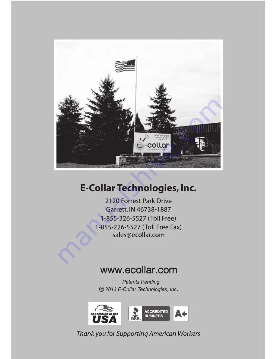 E-Collar 800TS: 1200TS Owner'S Manual Download Page 34