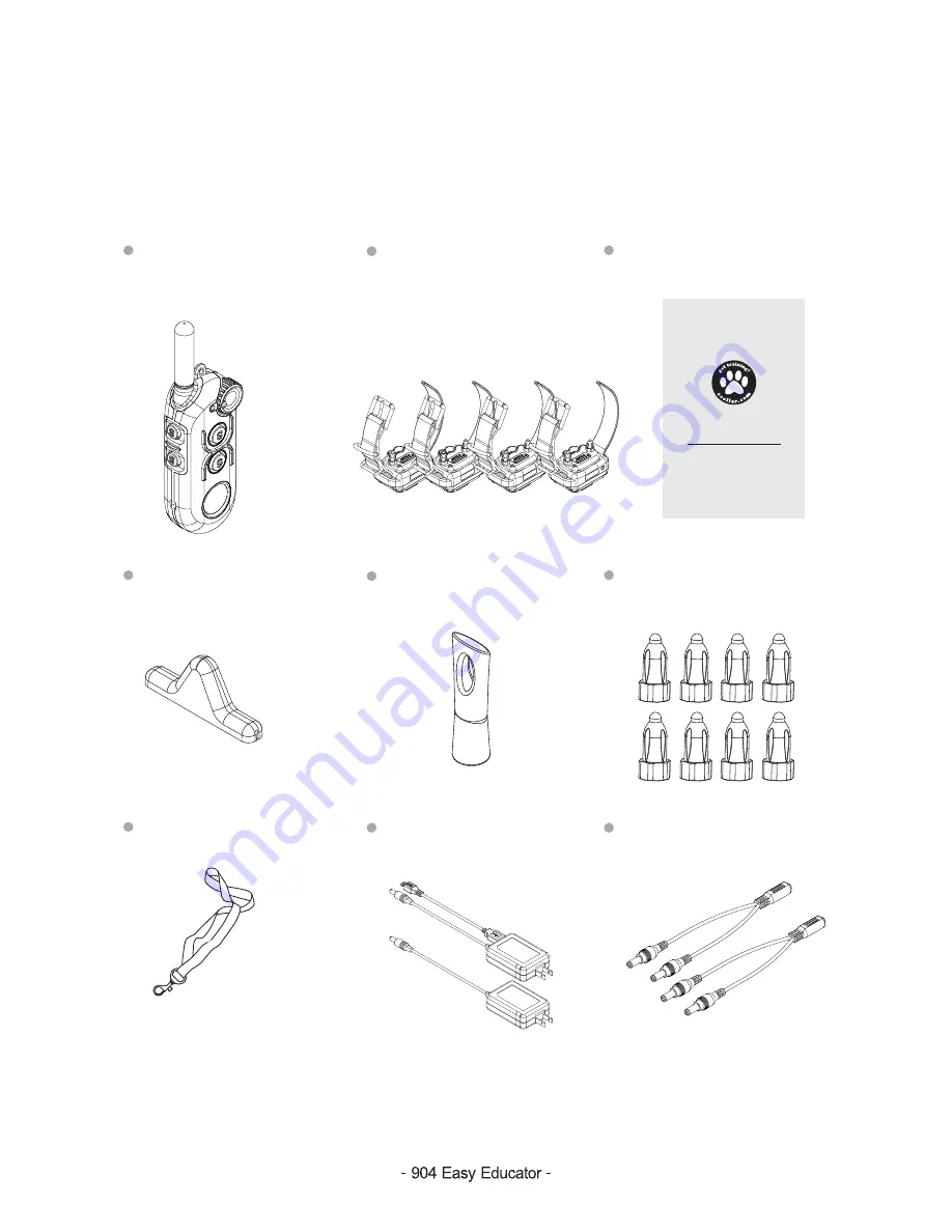 E-Collar Easy Educator EZ-904 Quick Start Manual Download Page 5