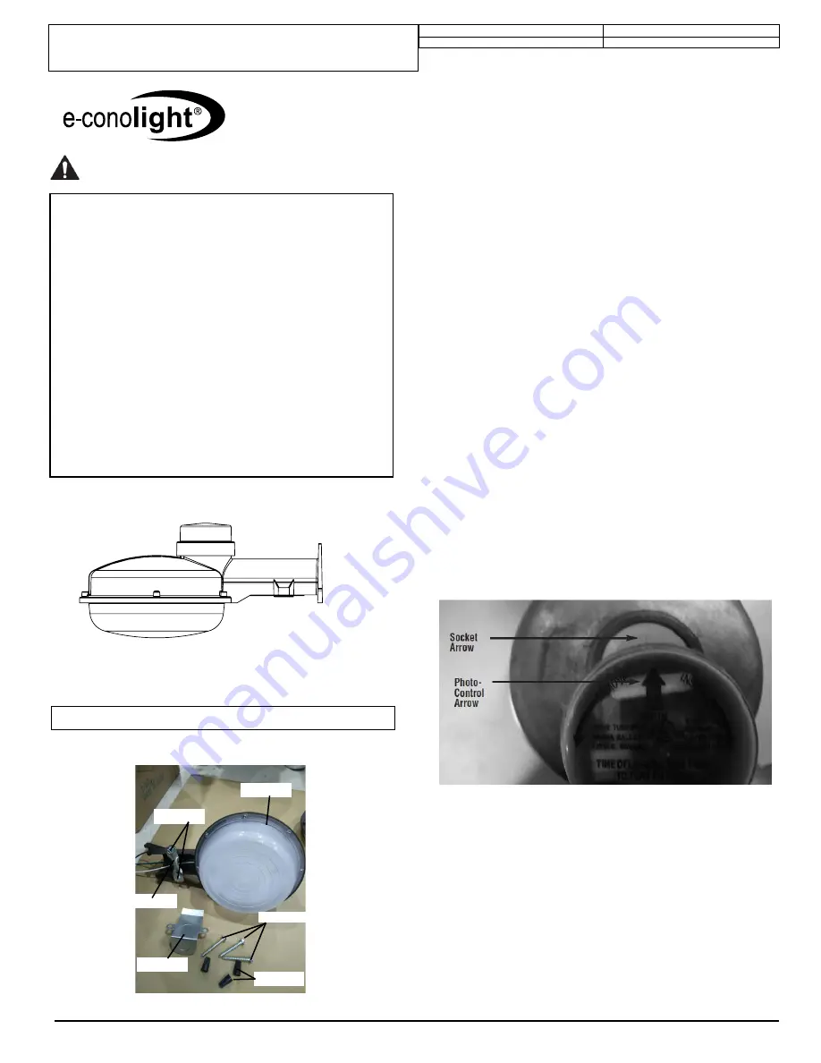 e-conolight E-DD0L40 SERIES Скачать руководство пользователя страница 1